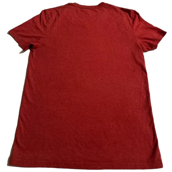 Urban Pipeline Men’s Red V Neck Short Sleeve T Shirt Comfort Stretch Size Small - Picture 2 of 6